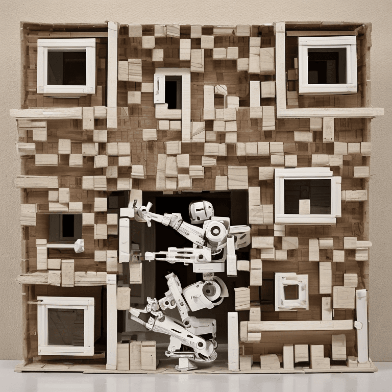 Skeleton themed artistic QR